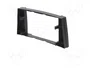 ACV Bastidor de montaje de radio para Mercedes E-Class (W211) 2002-2009, 2 DIN, Negro