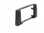 ACV Bastidor de montaje de radio para Mercedes E-Class (W211) 2002-2009, 2 DIN, Negro