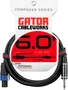 Cableworks Cable de Altavoz Jack/Speakon - 1,8 Metros