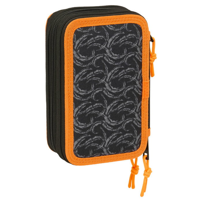 Safta Estuche Escolar Naruto Shippuden Triple Cremallera 37 Piezas Safta Estuche Escolar Naruto Shippuden Triple Cremallera 37 Piezas