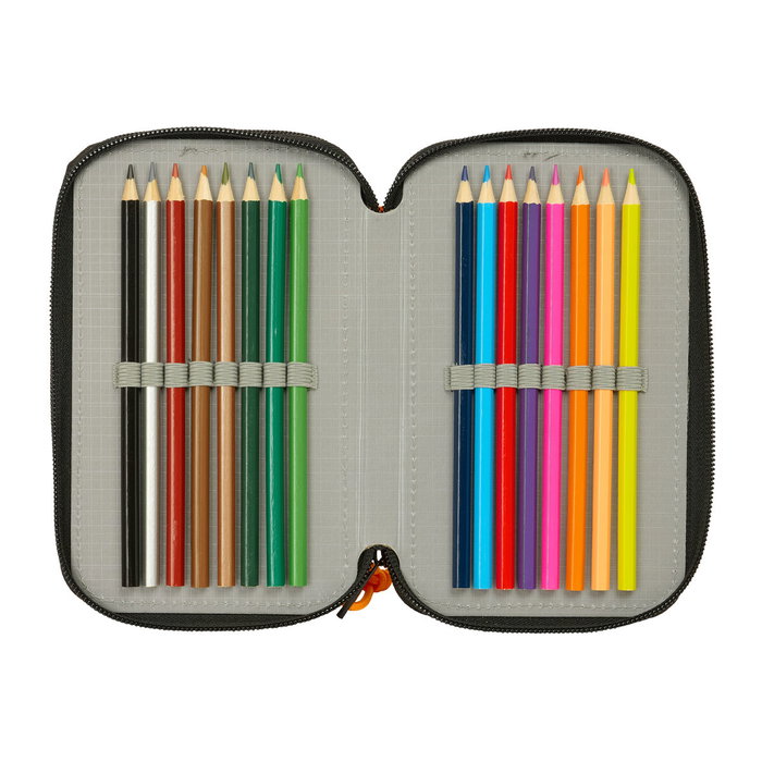 Portatodo Naruto Negro 12,5 x 19,5 x 5,5 cm 37 Piezas Portatodo Naruto Negro 12,5 x 19,5 x 5,5 cm 37 Piezas