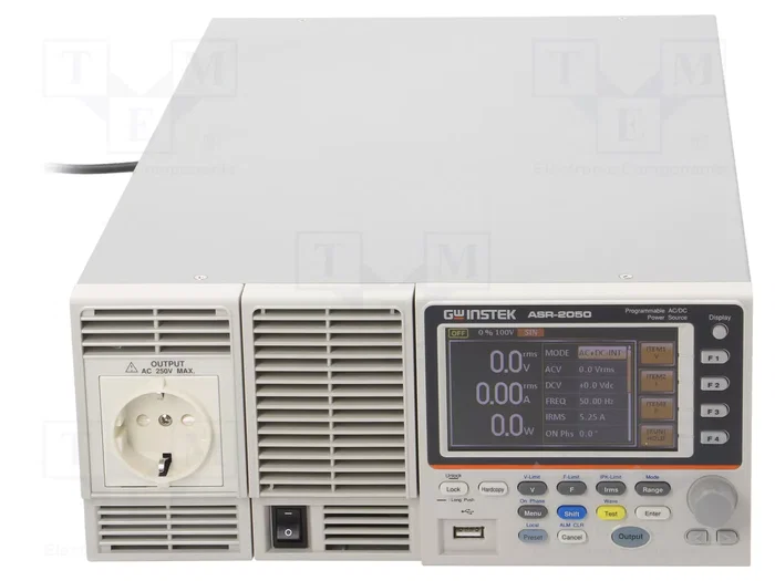 GW INSTEK ASR-2050 Fuente de alimentación de laboratorio programable GW INSTEK ASR-2050 Fuente de alimentación de laboratorio programable