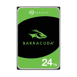 Seagate ST24000DM001 Barracuda Desktop 24TB HDD Interno 3.5" 7200 RPM 512 MB SATA - Disco Duro para PC