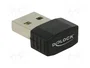 DeLock WLAN USB 2.0 Dualband Nano Stick 12461 Negro