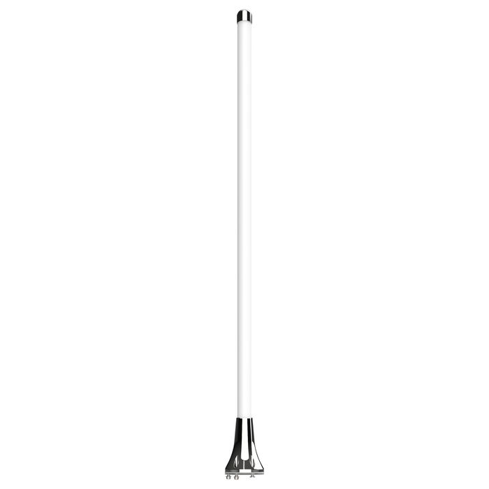 Poynting A-OMNI-0904-V1-01 Antena Marina 5G/LTE Omnidireccional, 8 dBi, 0.617-4.2 GHz, IP68, 2m Cable N-Type Hembra, Blanco