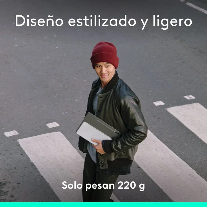 Logitech Keys-To-Go 2 Teclado Bluetooth Español Gris, Blanco Logitech Keys-To-Go 2 Teclado Bluetooth Español Gris, Blanco
