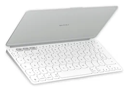 Logitech Keys-To-Go 2 Teclado Mini Inalámbrico Bluetooth Gris y Blanco