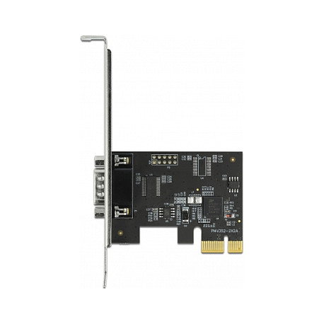 DeLOCK Tarjeta PCI Express x1 a Serie RS-232 (PCIe, 1 Puerto, Full Duplex, Soporta Windows 10/8.1)