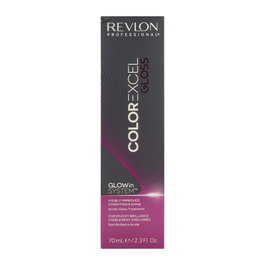 Revlon Color Excel Gloss 6.660 Tono Sobre Tono Castaño Oscuro Rojo Intenso Ruby Fire Coloración Sin Amoníaco 70ml