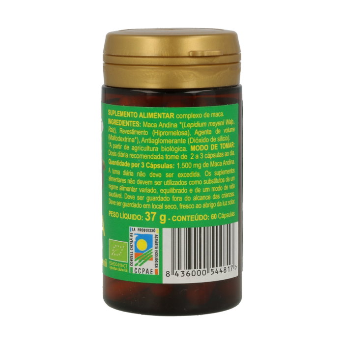 Integralia Maca Andina Ecológica 60 cápsulas Integralia Maca Andina Ecológica 60 cápsulas