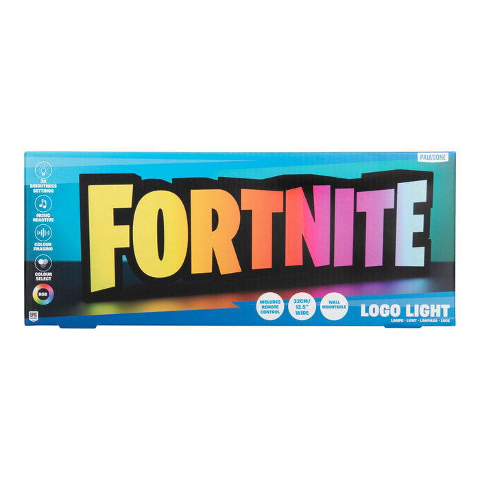 Paladone Products Lámpara Logo Fortnite 32 cm