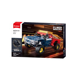 SLUBAN COCHE 11 POWER BRICKS PULL BACK 223 PIEZAS