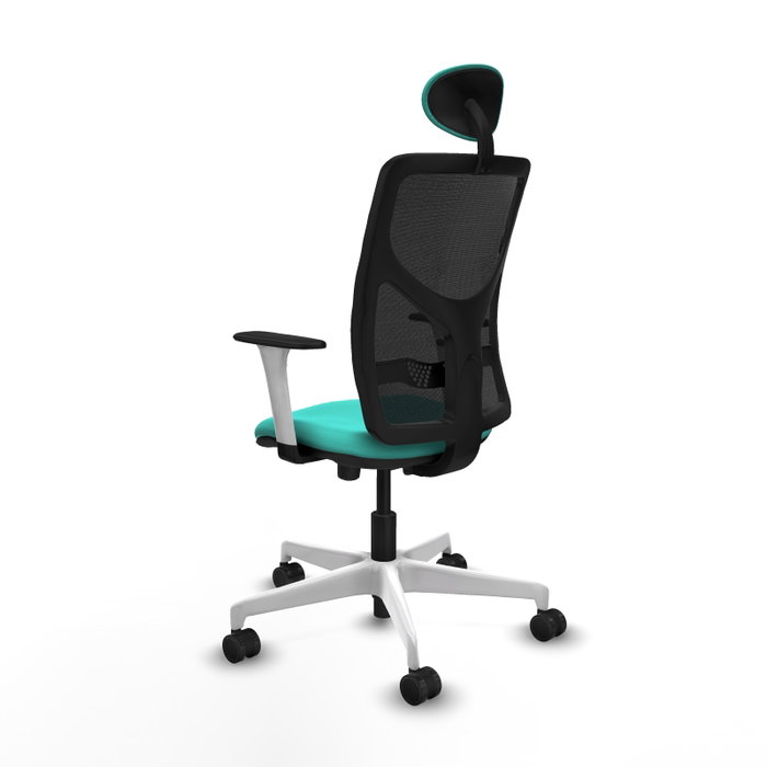 PIQUERAS Y CRESPO Silla de oficina Motilla con mecanismo Sincro/Traslack Turquesa PIQUERAS Y CRESPO Silla de oficina Motilla con mecanismo Sincro/Traslack Turquesa
