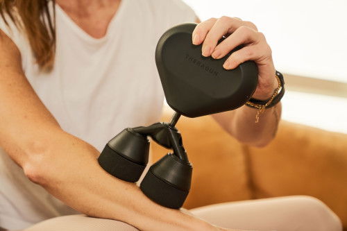 Therabody Duo Adapter PKG-DUO-EU-NA para Theragun PRO, Elite, Prime, mini - Negro (1 Pieza)