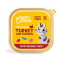 EDGAR COOPER Alimento Húmedo para Gatos Adultos Paté de Pavo y Pollo 16x85g Vet