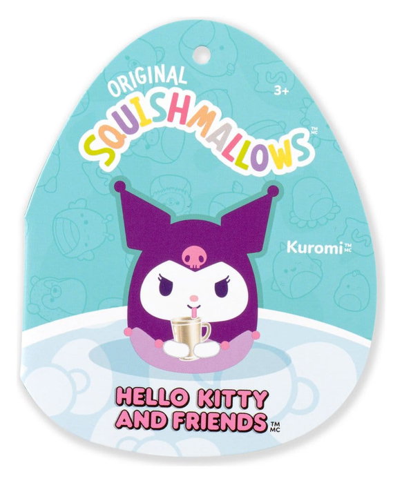 Jazwares Squishmallows Hello Kitty and Friends Peluche Kuromi Cup 30 cm