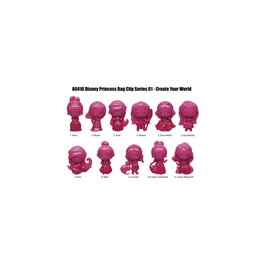 Disney Create your World Colgantes PVC 3D Expositor Princess Serie 64 (24)