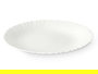 Vivalto Plato Llano Clásico Opal Blanco 24 cm (Set de 24)
