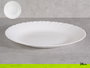 Vivalto Plato Llano Clásico Opal Blanco 24 cm (Set de 24)