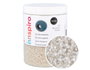 Innspiro Rocalla de vidrio redonda plateado plata 2,3mm 500gr aprox. N9