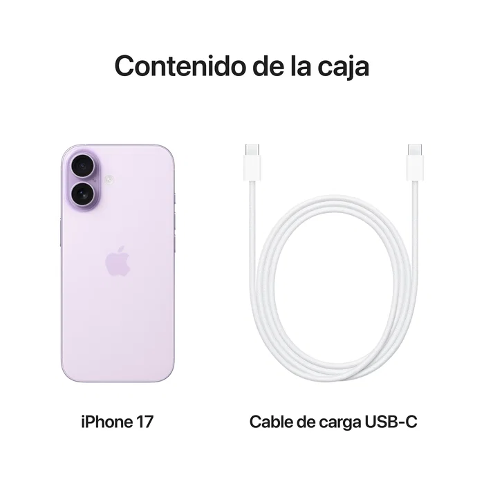 Apple iPhone 17 512GB Lavanda Apple iPhone 17 512GB Lavanda