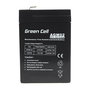 Green Cell AGM02 Batería Recambio VRLA AGM 6V 4.5Ah 4,5Ah Ersatzbatterie para Electrónica