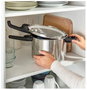 Tefal Secure Trendy P2580701 Olla de 6 l, Plata