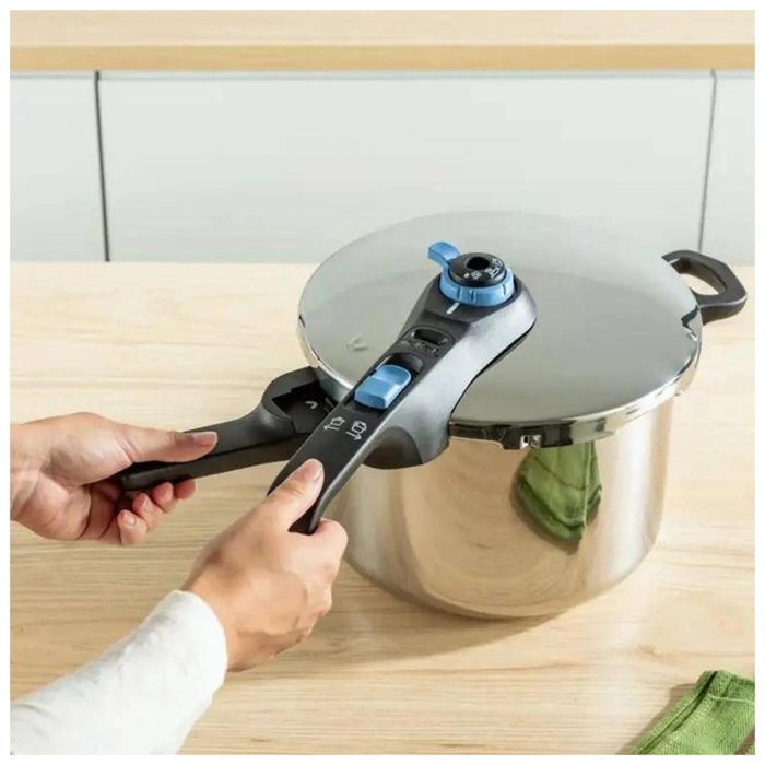 Tefal Secure Trendy P2580701 Olla de 6 l, Plata