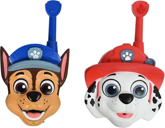 LEXIBOOK Walkie Talkies 3D Patrulla Canina Paw Patrol