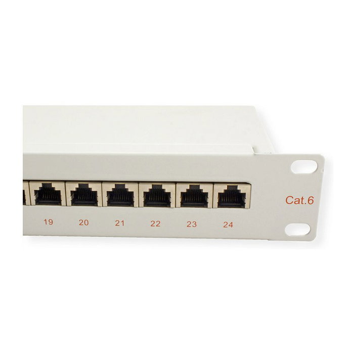 ROLINE Patch Panel 26.11.0351 Cat.6 24 Puertos Gris ROLINE Patch Panel 26.11.0351 Cat.6 24 Puertos Gris