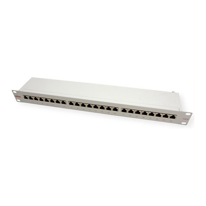 ROLINE Patch Panel 26.11.0351 Cat.6 24 Puertos Gris ROLINE Patch Panel 26.11.0351 Cat.6 24 Puertos Gris