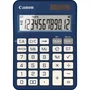 Canon KS-125KB Calculadora de Escritorio Básica 12 Dígitos con Panel Solar/Batería LR44, Cálculo de Impuestos, LCD, Azul