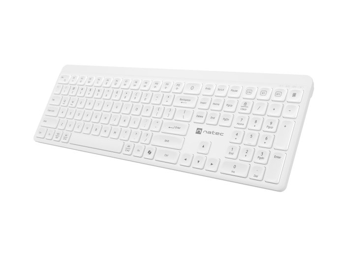 Natec Tang Teclado Inalámbrico 100% Full-size Blanco Natec Tang Teclado Inalámbrico 100% Full-size Blanco
