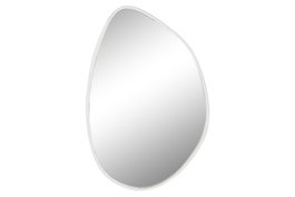 DKD Home Decor Espejo de Metal Blanco 45x2x68 cm