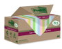 Post-it Bloc de notas adhesivas Super Sticky 76x76 mm, 18 bloques de 70 hojas, Colores surtidos