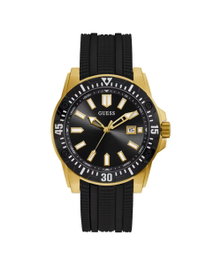 Guess GW0055G4 Skipper con caja dorada y correa negra