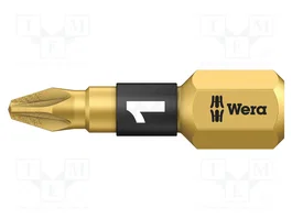 WERA Punta de destornillador Pozidriv® PZ1 con recubrimiento de diamante