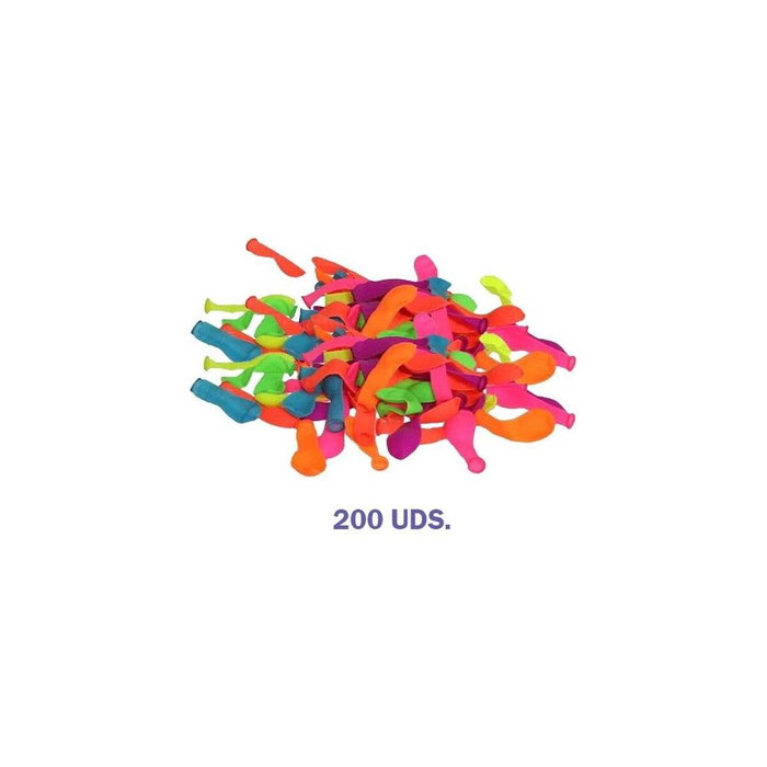 Marbueno Botella con Hinchador de Globos de Agua Rojo (200 unidades) Marbueno Botella con Hinchador de Globos de Agua Rojo (200 unidades)