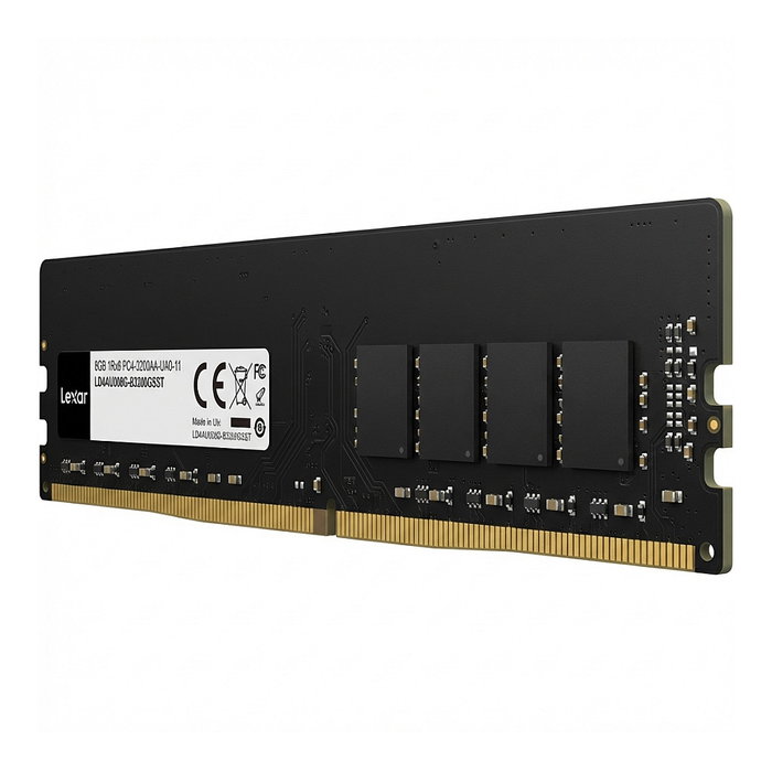Lexar Memoria RAM DDR4 8GB 3200MHz CL22 288-pin UDIMM Lexar Memoria RAM DDR4 8GB 3200MHz CL22 288-pin UDIMM