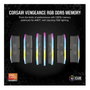 Corsair Vengeance RGB CMH32GX5M2B6000Z38 DDR5 32GB (2x16GB) 6000MHz CL38 Gris