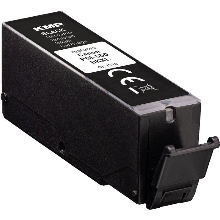 KMP Cartucho de tinta negra para Canon PGI-550PGBK 6431B001