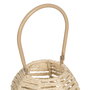 Farol Portavelas Natural Papel-Metal 23 X 23 X 30,50 cm