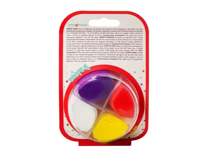 Imaginovo Set de Pasta para Modelar Colores Surtidos con Instrucciones Imaginovo Set de Pasta para Modelar Colores Surtidos con Instrucciones