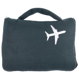 Jet Lag Manta de Avión Con Funda 120x150 cm Poliéster