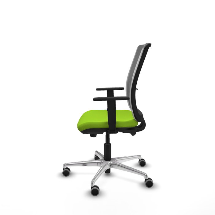 PIQUERAS Y CRESPO Silla de oficina Haches Pistacho y Gris