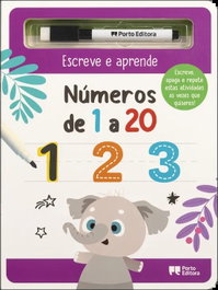 PORTO EDITORA, Escreve e aprende - Números de 1 a 20