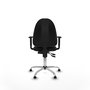 PIQUERAS Y CRESPO Silla de oficina Aýna Negro con Brazos 1D