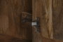 DKD Home Decor Vitrina de Mango y Cristal 90x40x180