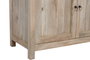 DKD Home Decor Vitrina de Mango y Cristal 90x40x180