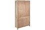 DKD Home Decor Vitrina de Mango y Cristal 90x40x180